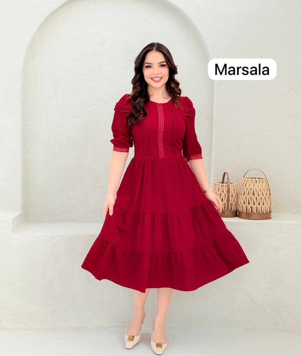 Vestido midi